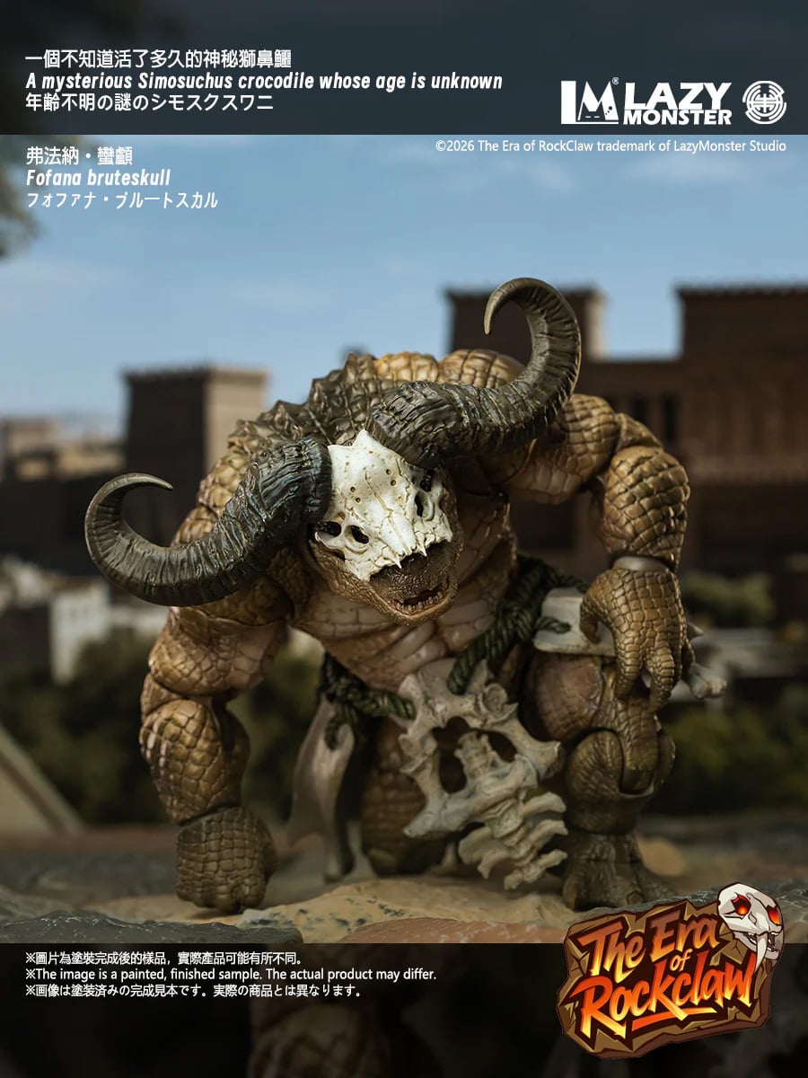 The Era of Rockclaw C01 Fofana Bruteskull Action Figure Gallery Image 9