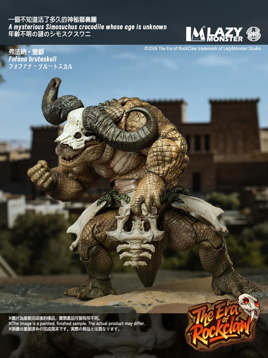 The Era of Rockclaw C01 Fofana Bruteskull Action Figure Gallery Image 8