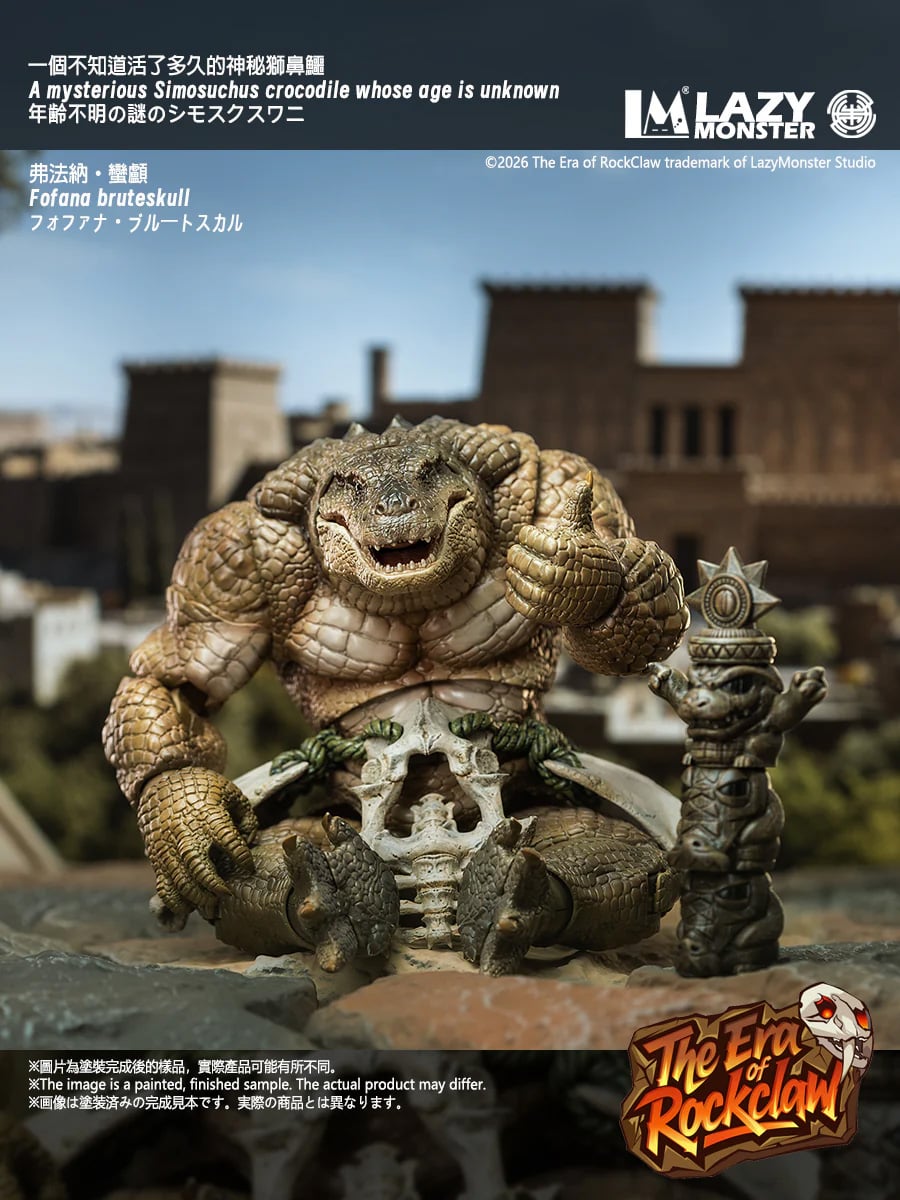 The Era of Rockclaw C01 Fofana Bruteskull Action Figure Gallery Image 3