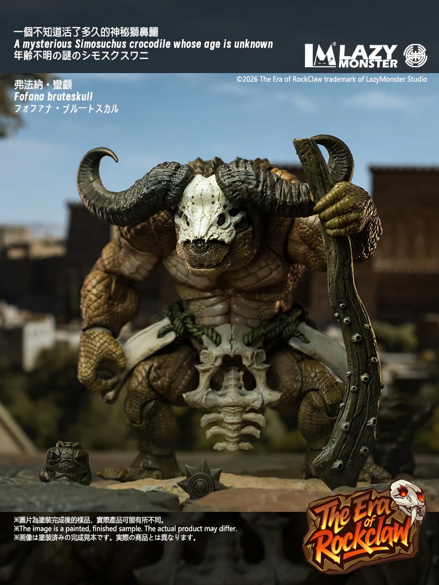 The Era of Rockclaw C01 Fofana Bruteskull Action Figure Gallery Image 11