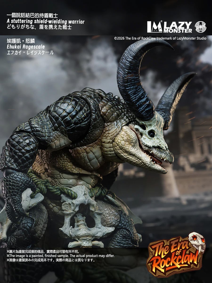 The Era of Rockclaw C02 Ehukai Ragescale Action Figure Gallery Image 6
