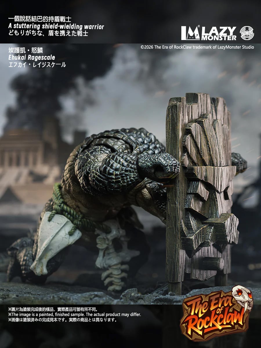 The Era of Rockclaw C02 Ehukai Ragescale Action Figure Gallery Image 11