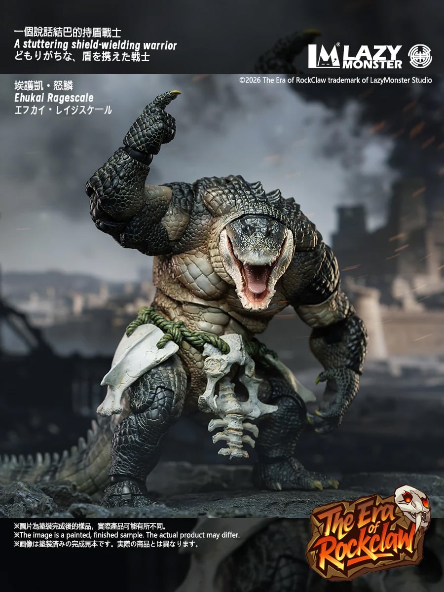 The Era of Rockclaw C02 Ehukai Ragescale Action Figure Gallery Image 4