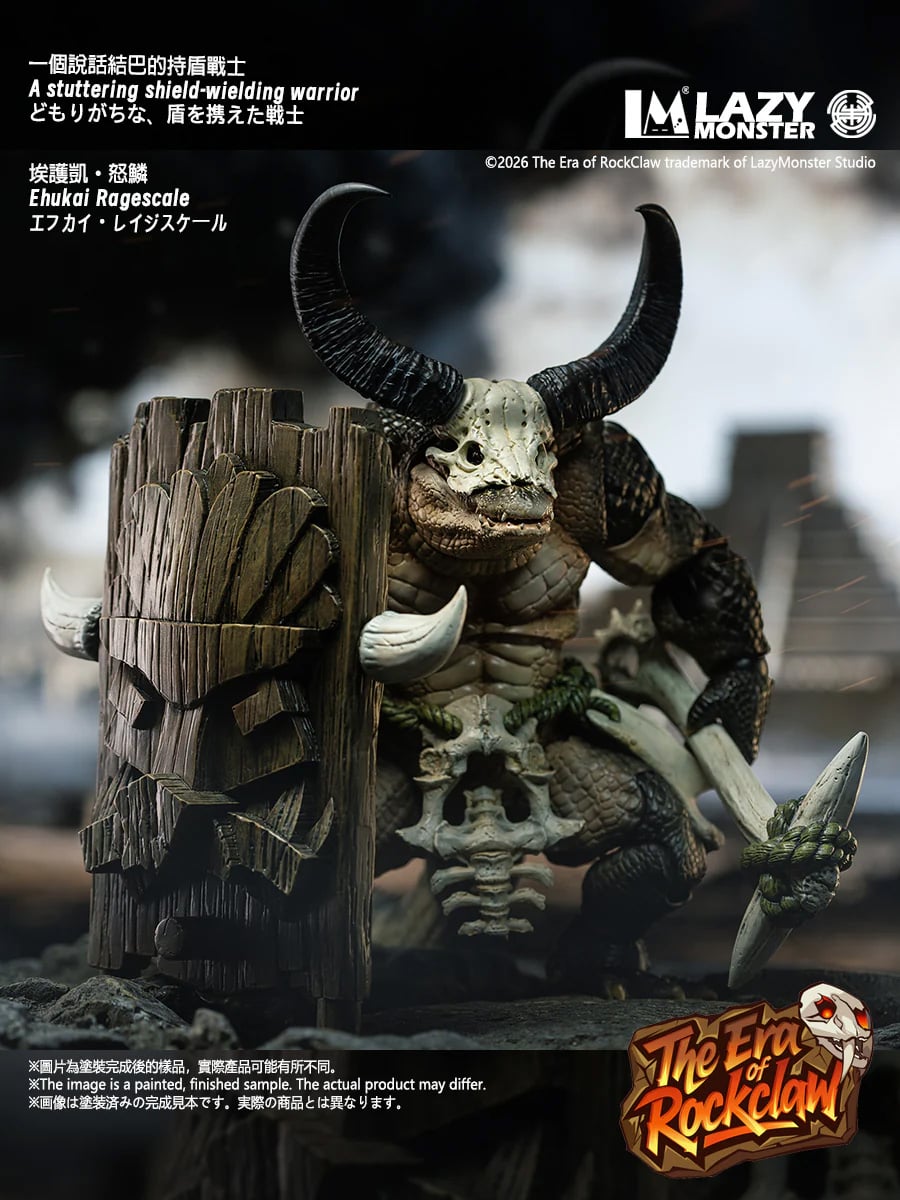 The Era of Rockclaw C02 Ehukai Ragescale Action Figure Gallery Image 8