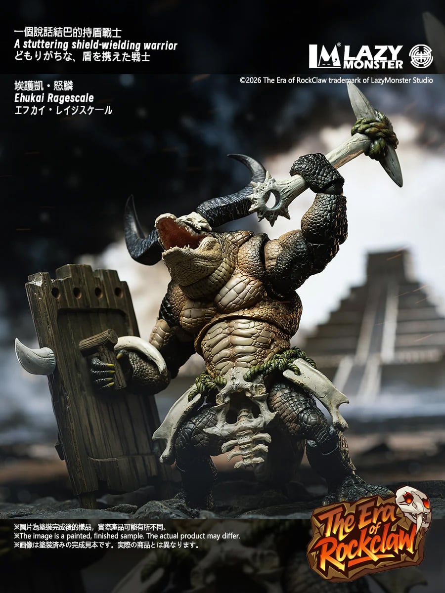 The Era of Rockclaw C02 Ehukai Ragescale Action Figure Gallery Image 3
