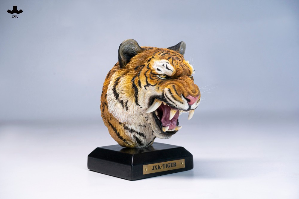 Tiger Head Bust Statue Gallery Image 5