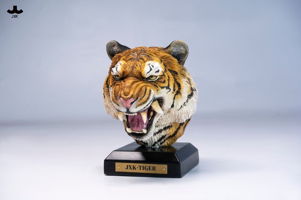 Tiger Head Bust Statue Gallery Image 4
