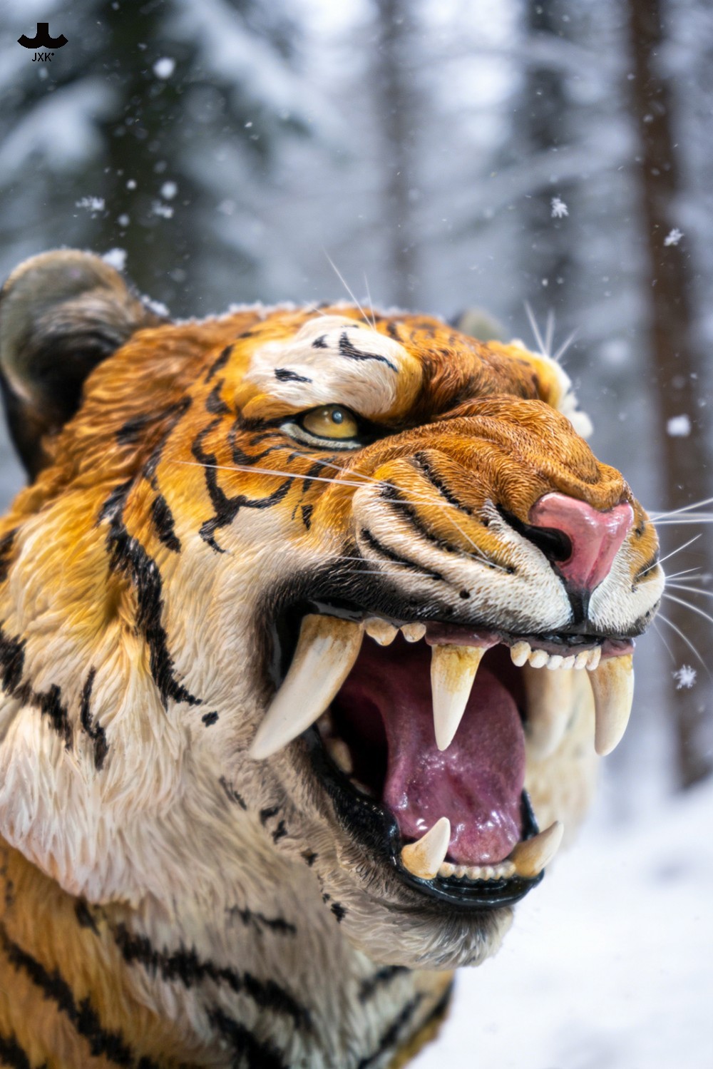 Tiger Head Bust Statue Gallery Image 17
