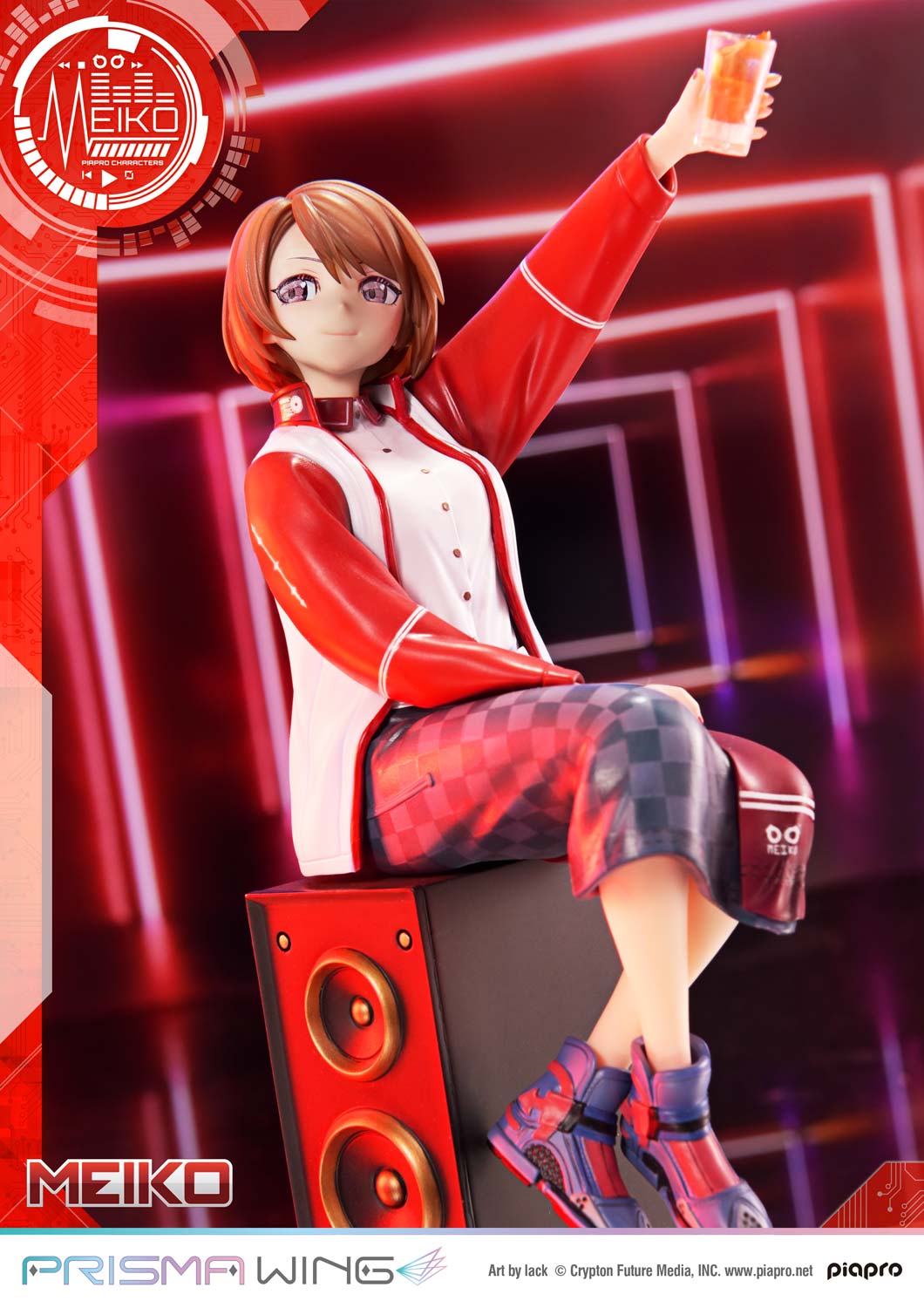 Vocaloid Piapro Characters Prisma Wing Meiko 1/7 Scale Figure Gallery Image 8