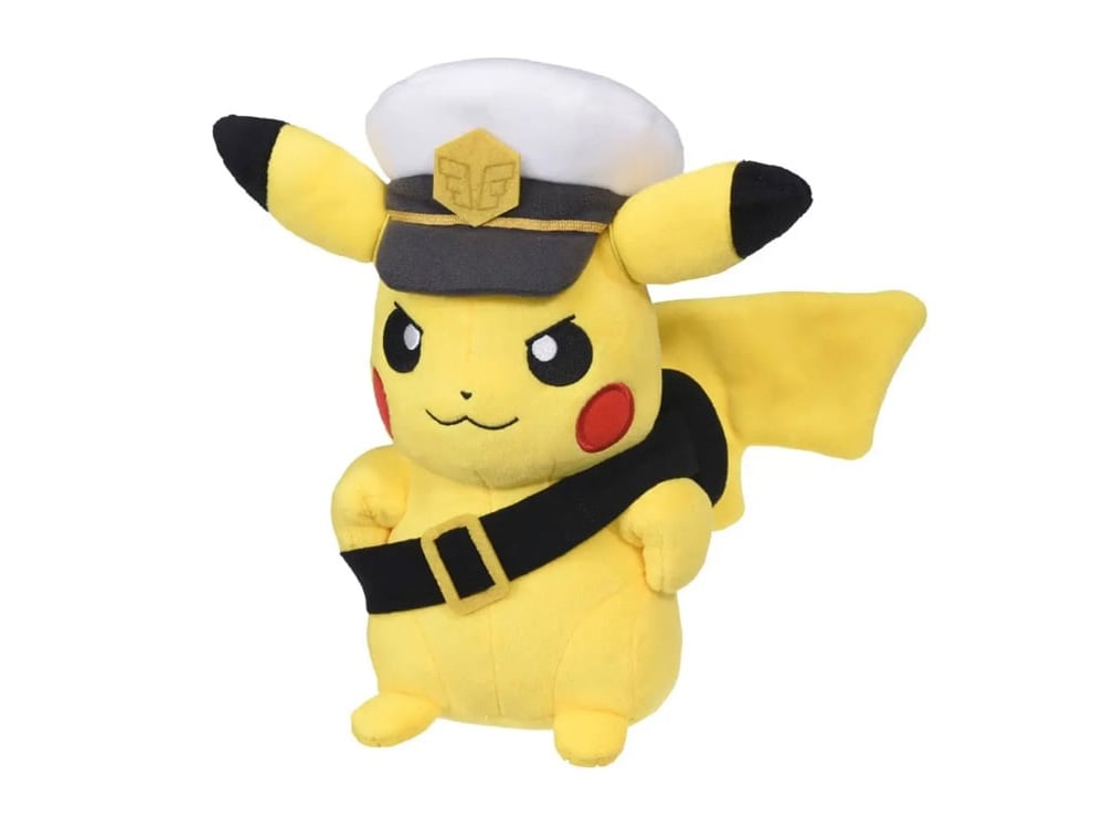 Pokemon Captain Pikachu (With Goggles Ver.) Plush Gallery Image 1