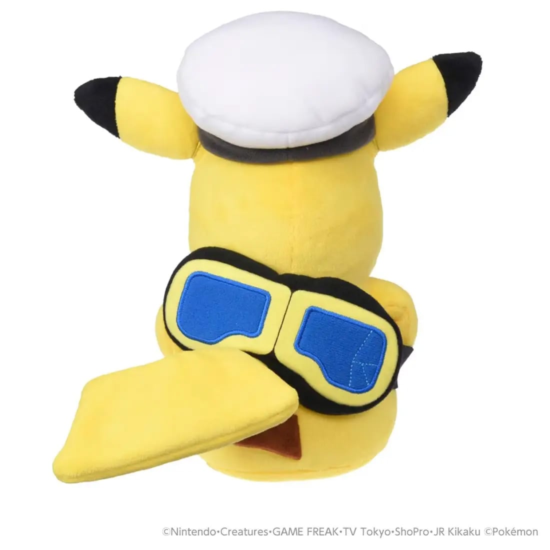 Pokemon Captain Pikachu (With Goggles Ver.) Plush Gallery Image 6