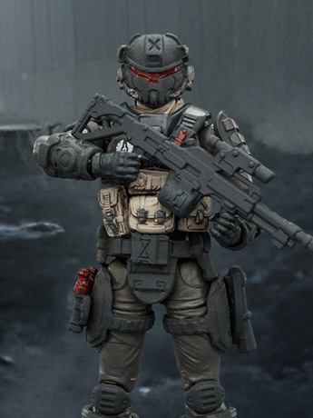Dark Source APOC Steel Ride Corps Assaulter Echo 1/25 Scale Action Figure Gallery Image 2