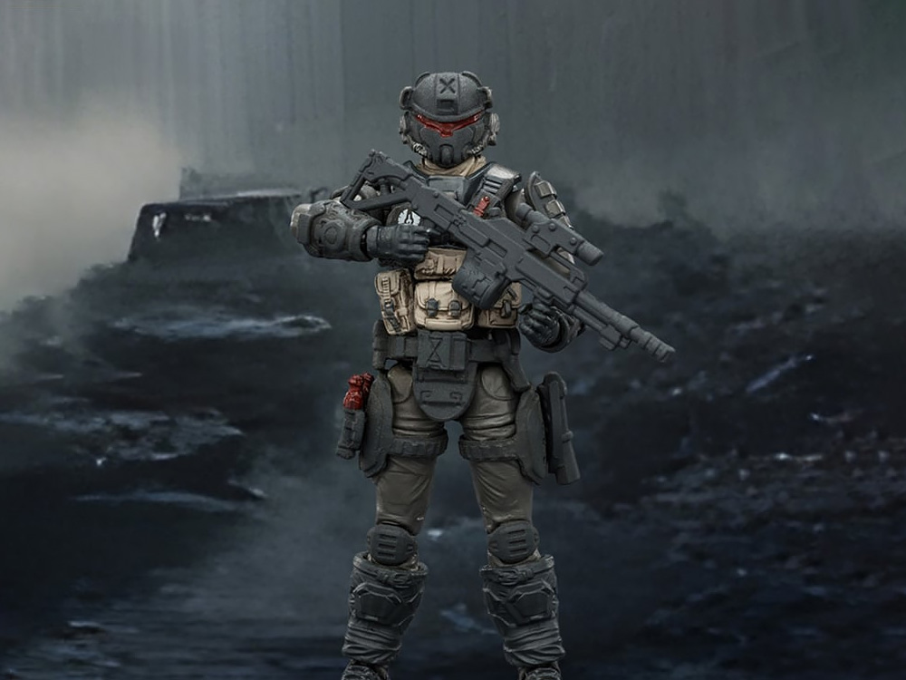Dark Source APOC Steel Ride Corps Assaulter Echo 1/25 Scale Action Figure Gallery Image 1