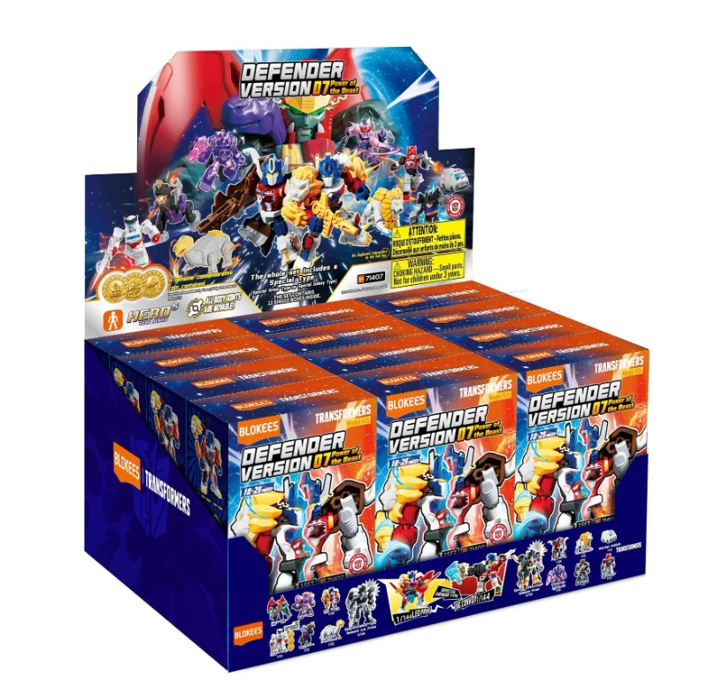Transformers Defender Version Vol. 7 Power of the Beast Box of 12 Random Model Kits Gallery Image 25