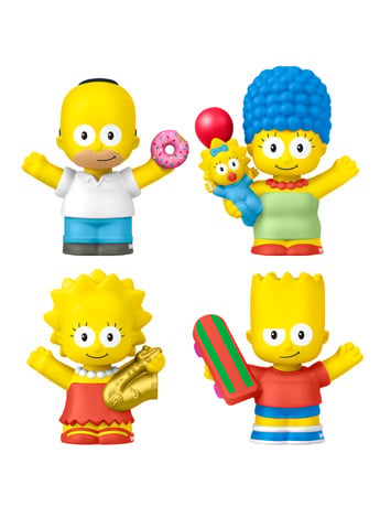 The Simpsons Little People Collector Four-Pack Gallery Image 2