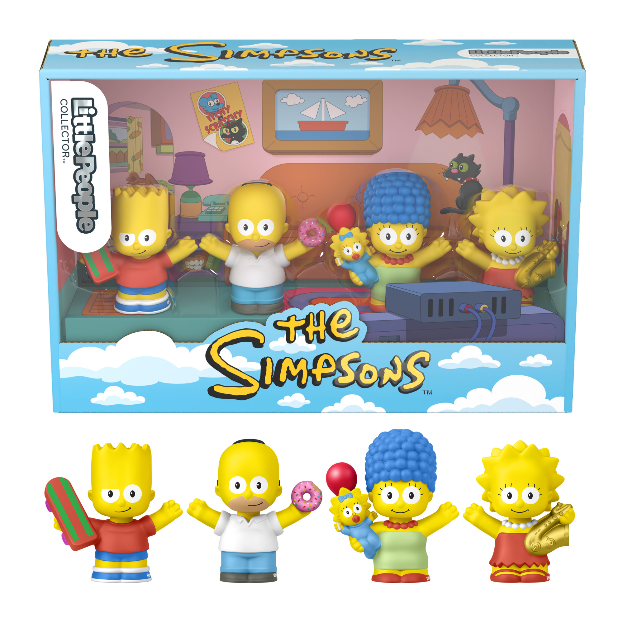 The Simpsons Little People Collector Four-Pack Gallery Image 15