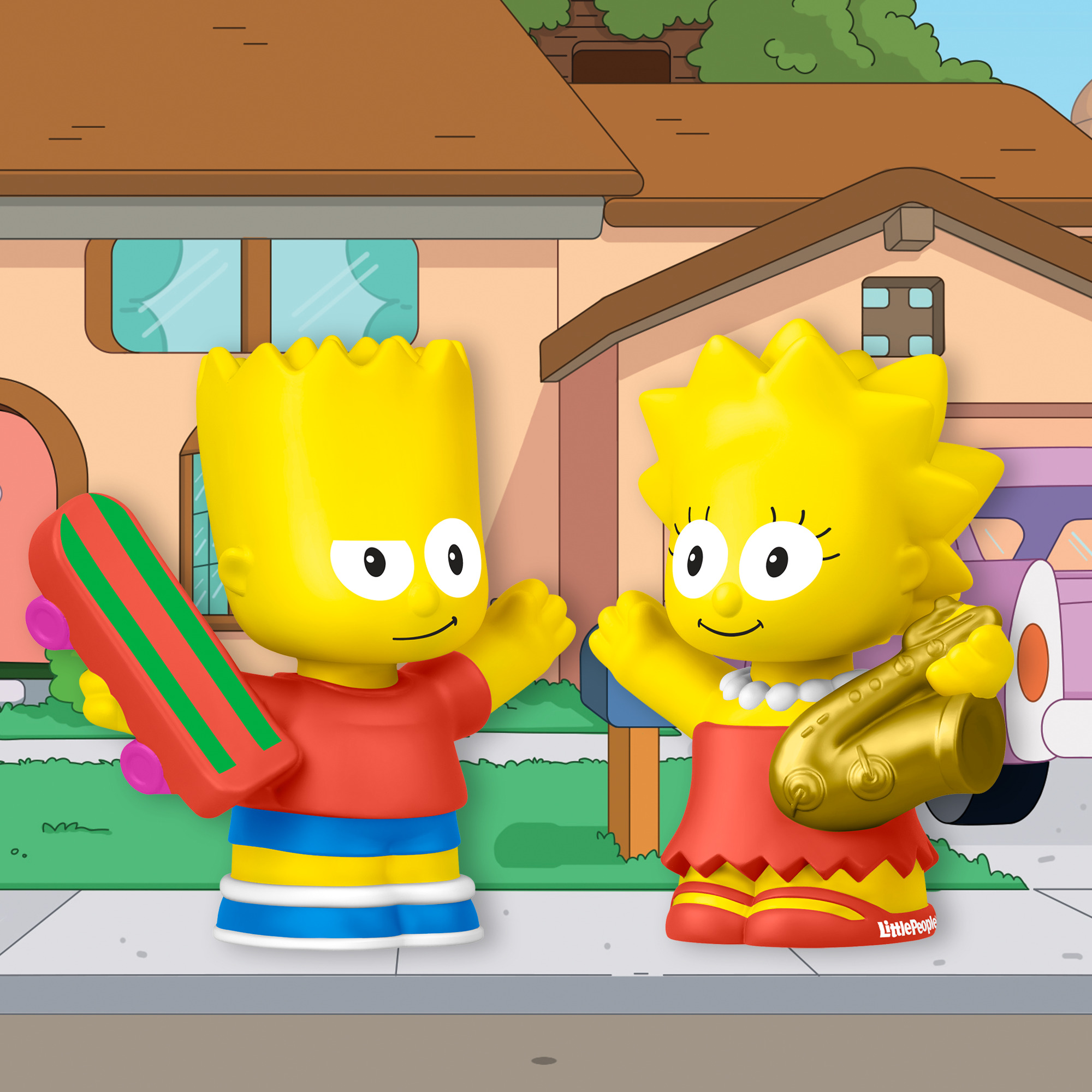 The Simpsons Little People Collector Four-Pack Gallery Image 5