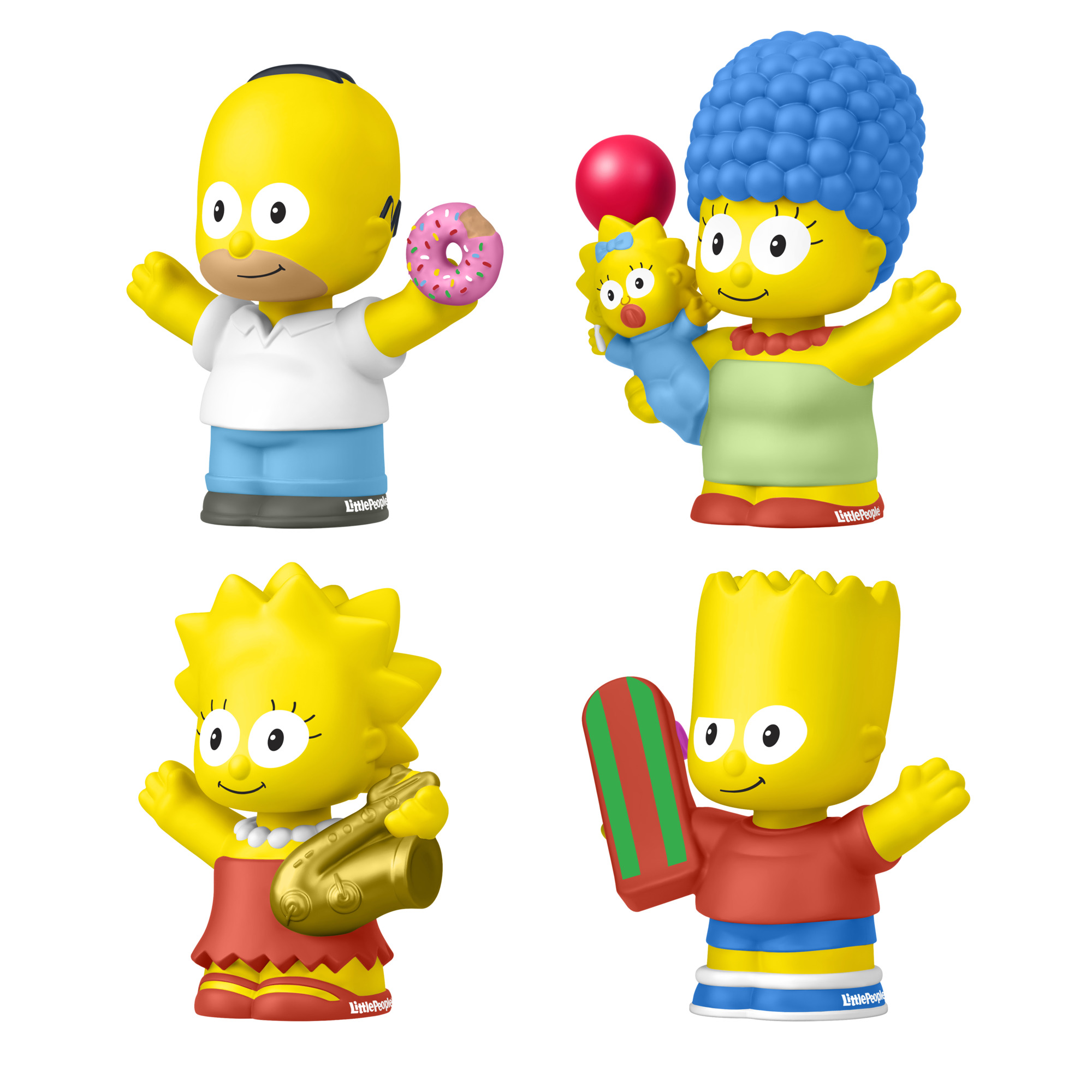 The Simpsons Little People Collector Four-Pack Gallery Image 13