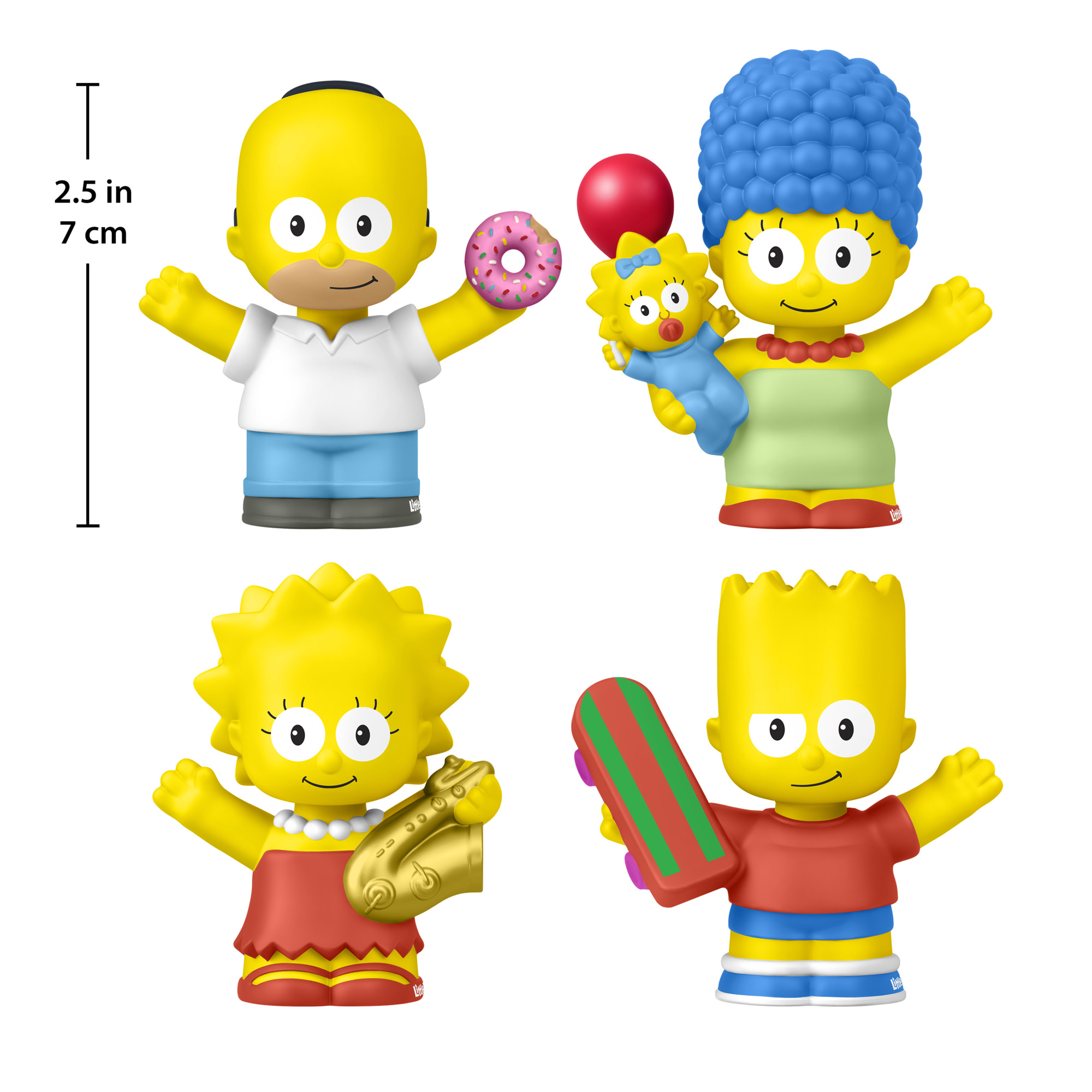 The Simpsons Little People Collector Four-Pack Gallery Image 14