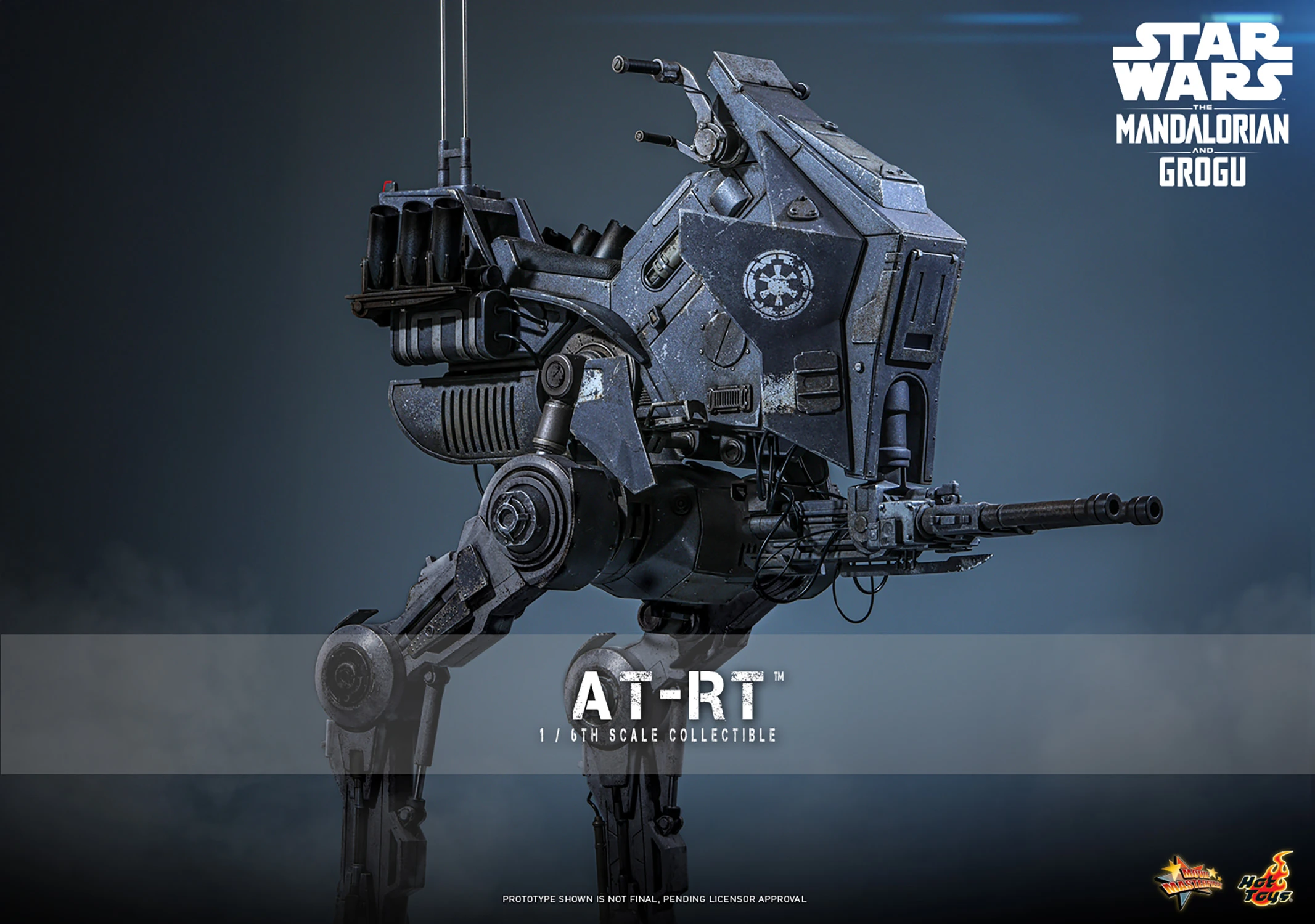 Star Wars: The Mandalorian & Grogu MMS874 AT-RT 1/6th Scale Vehicle Accessory Gallery Image 3