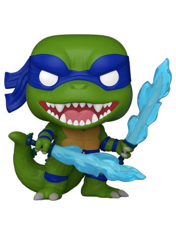 Teenage Mutant Ninja Turtles x Godzilla Pop! Animation #2341 Leonardo x Godzilla figure Gallery Image 2