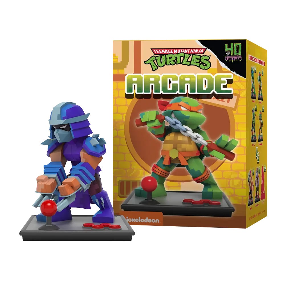 Teenage Mutant Ninja Turtles Arcade Series Box of 6 Figures Gallery Image 10