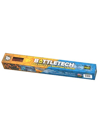 BattleTech: BattleMat: Fire & Ice 01: Erupting Canyon Gallery Image 2