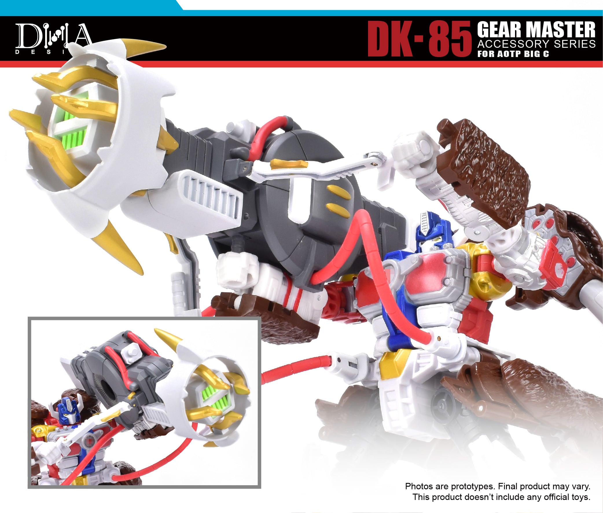 DK-85 Gear Master for AOTP Big C Upgrade Kit (With Bonus) Gallery Image 5