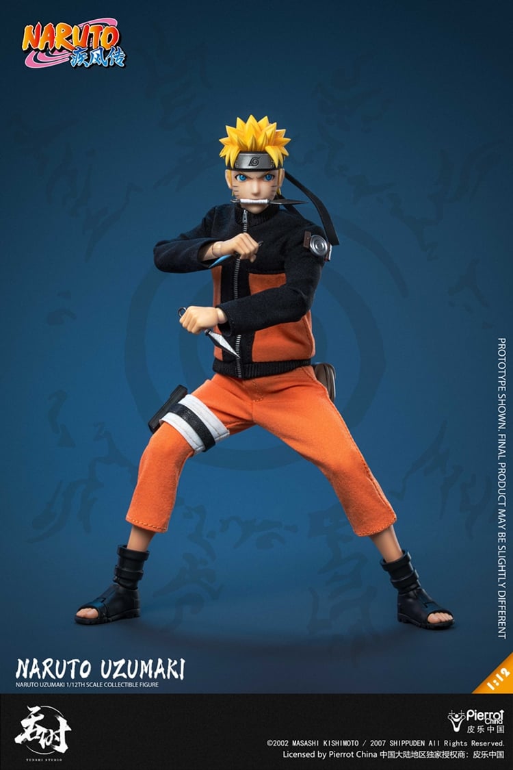 Naruto: Shippuden TS-020 Naruto Uzumaki 1/12 Scale Action Figure