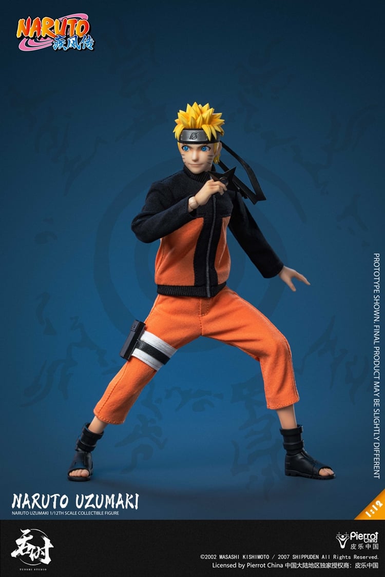 Naruto: Shippuden TS-020 Naruto Uzumaki 1/12 Scale Action Figure