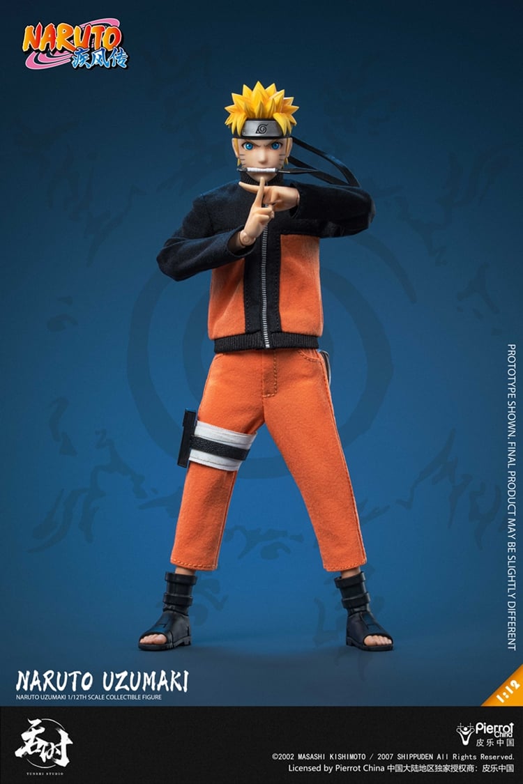 ＮＡＲＵＴＯ Naruto: Shippuden TS-020 Naruto Uzumaki 1/12 Scale Action Figure