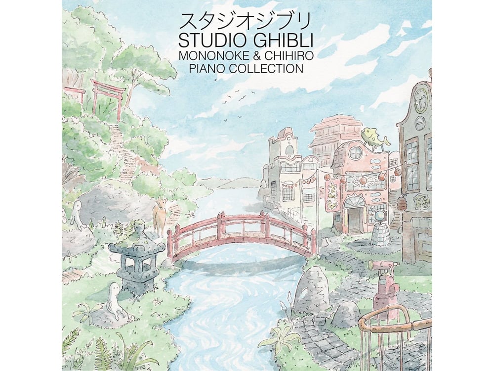 Studio Ghibli Mononoke & Chihiro Piano Collection Vinyl 2XLP Gallery Image 1
