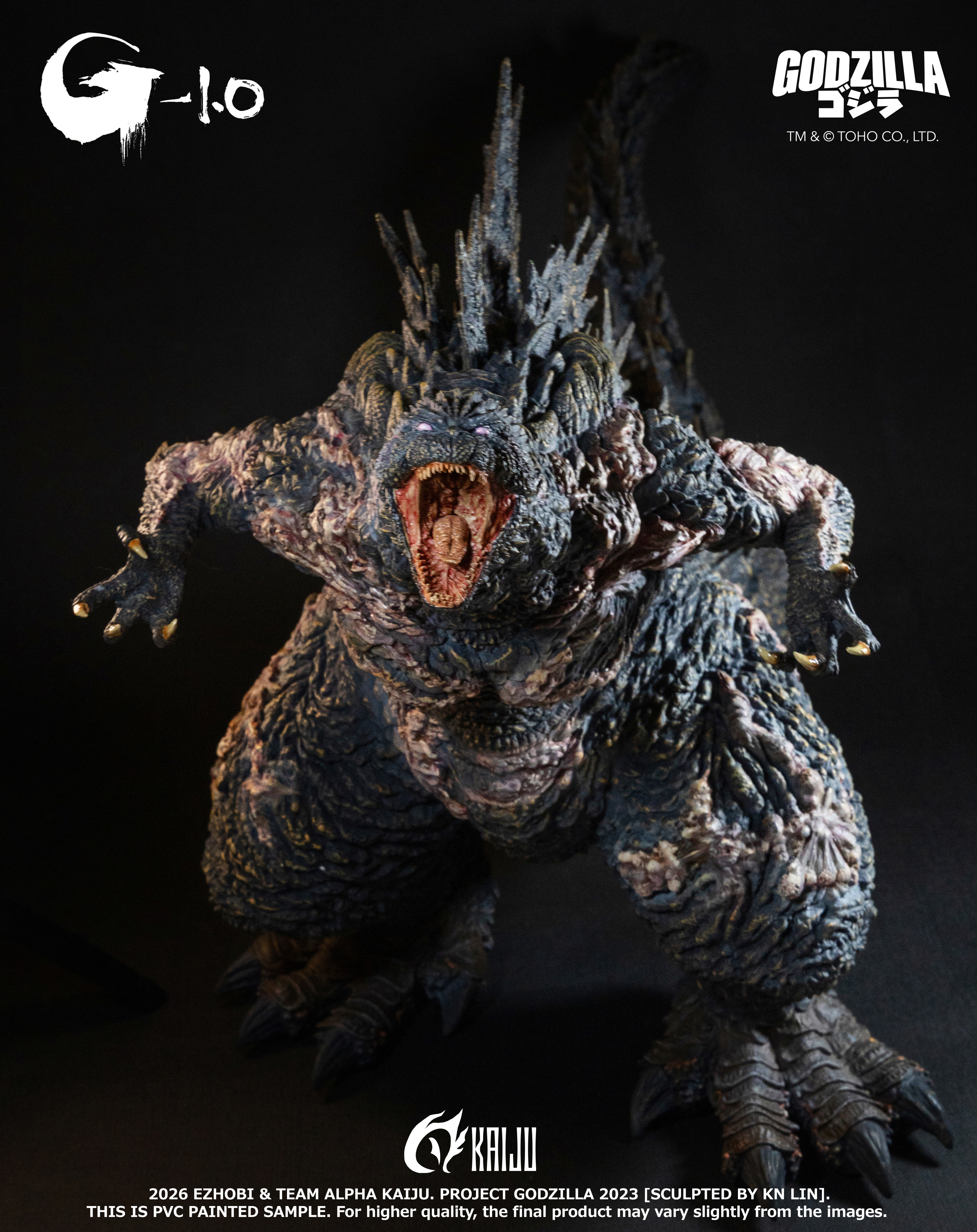 Godzilla Minus One (2023) Alpha Kaiju Series Godzilla (Final Roaring Ver.) Limited Edition Statue Gallery Image 4