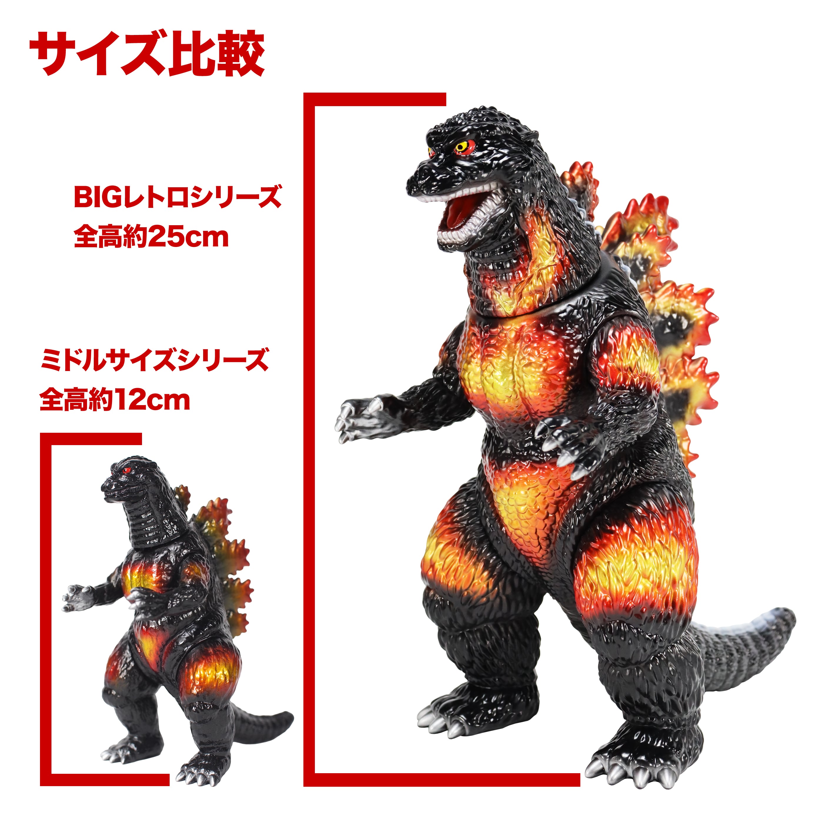Godzilla vs. Destoroyah (1995) BIG Retro Soft Vinyl Series