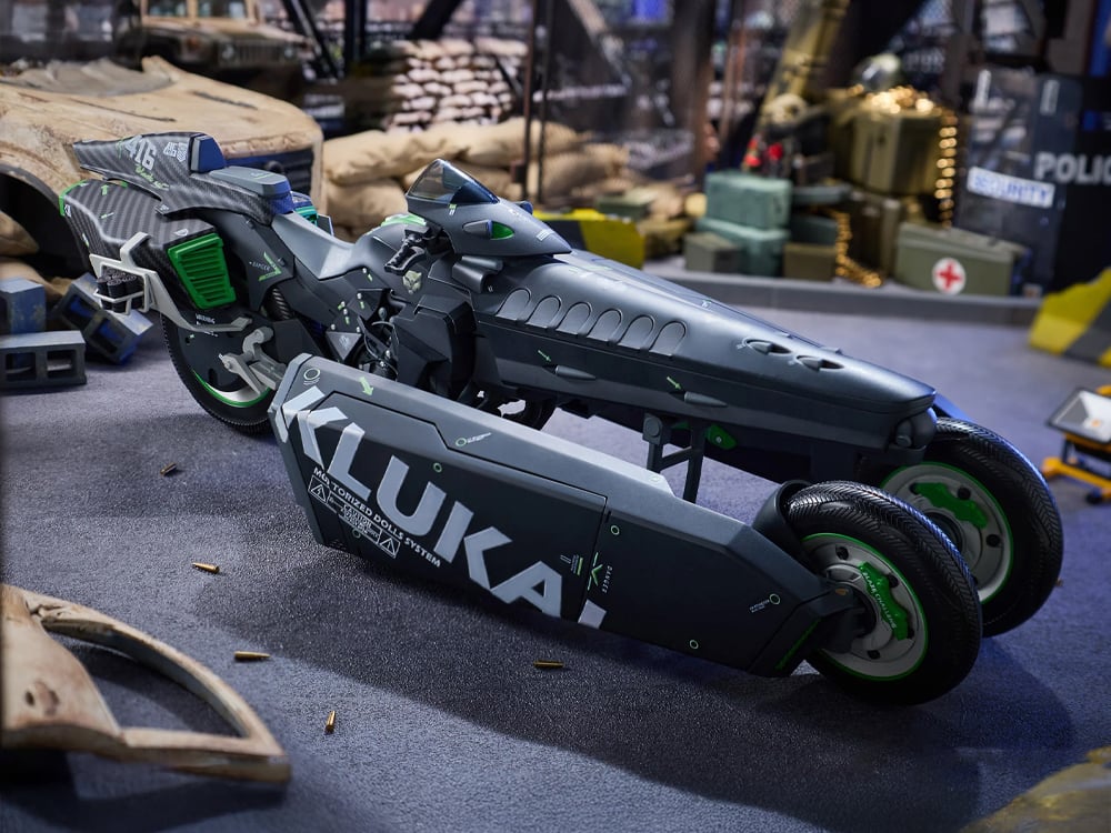 Girls' Frontline 2: Exilium Motorcycle (Klukai Ver.) 1/12 Scale Vehicle Gallery Image 1