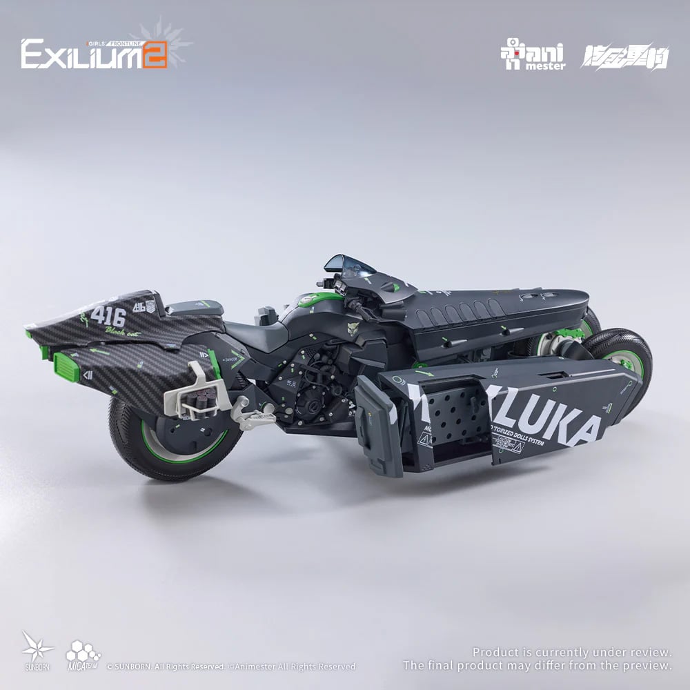 Girls' Frontline 2: Exilium Motorcycle (Klukai Ver.) 1/12 Scale Vehicle Gallery Image 5