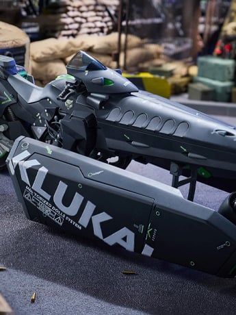 Girls' Frontline 2: Exilium Motorcycle (Klukai Ver.) 1/12 Scale Vehicle Gallery Image 2