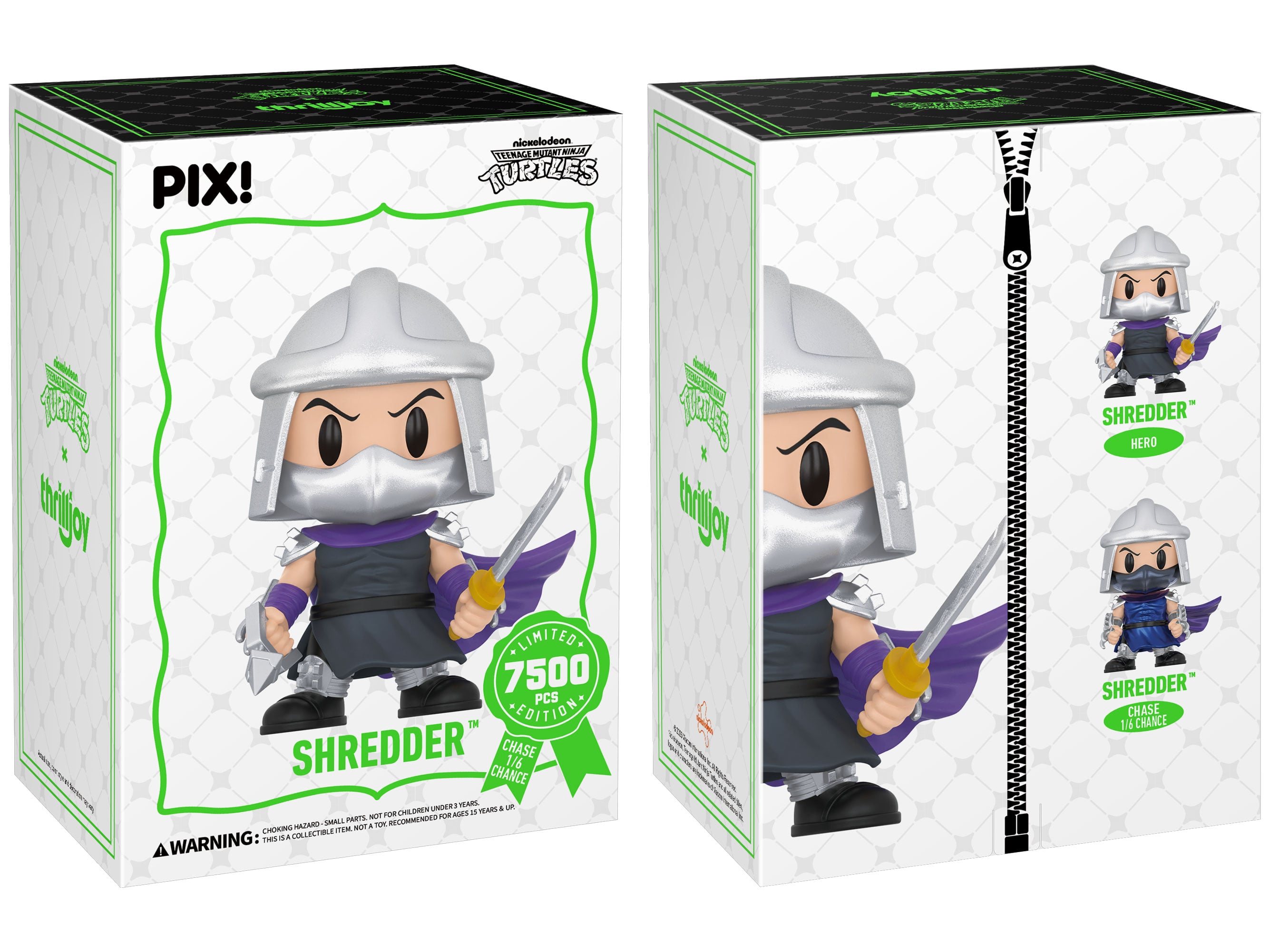 Teenage Mutant Ninja Turtles PIX! Shredder Limited Edition Figure Gallery Image 7
