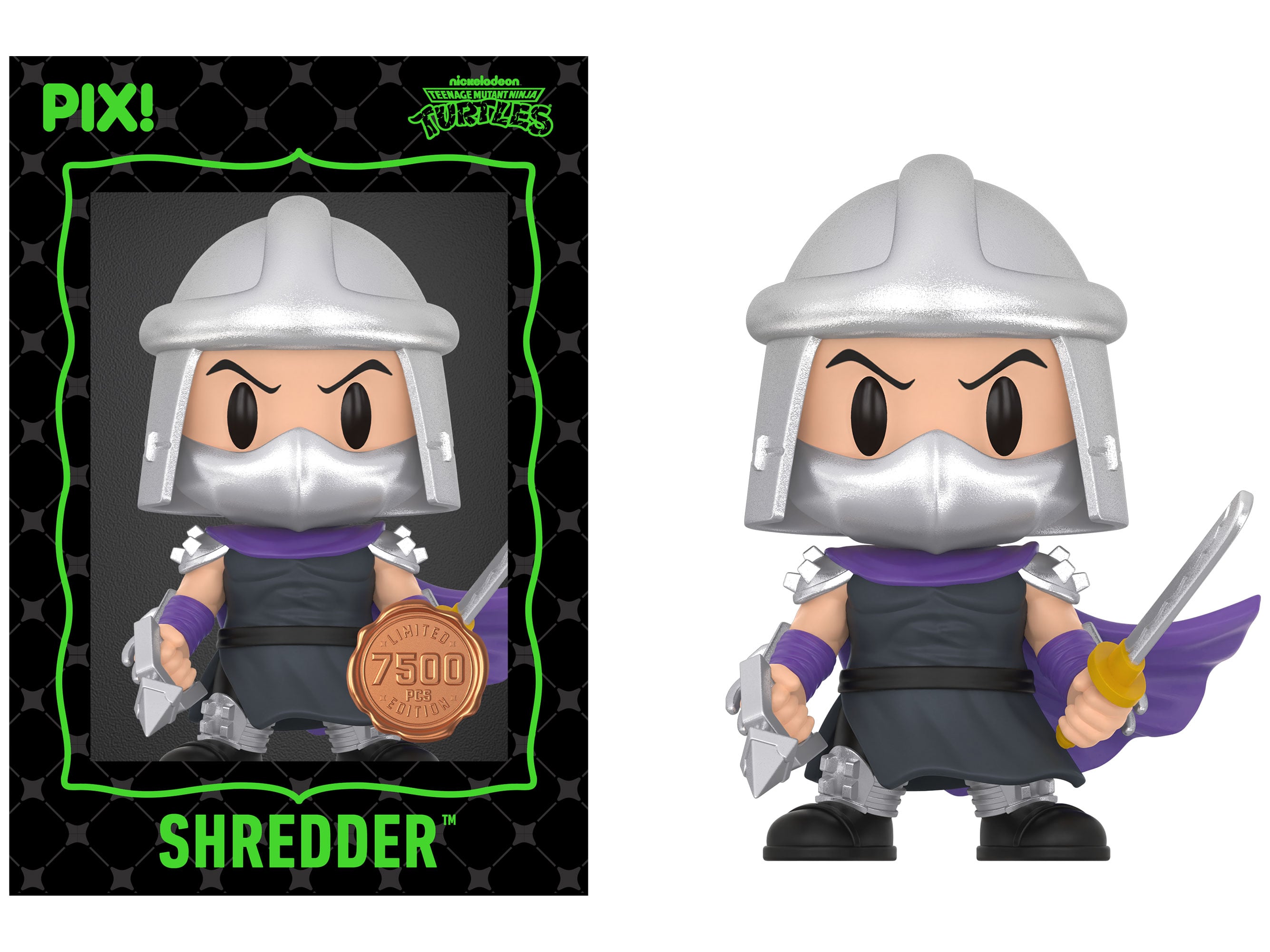 Teenage Mutant Ninja Turtles PIX! Shredder Limited Edition Figure Gallery Image 3