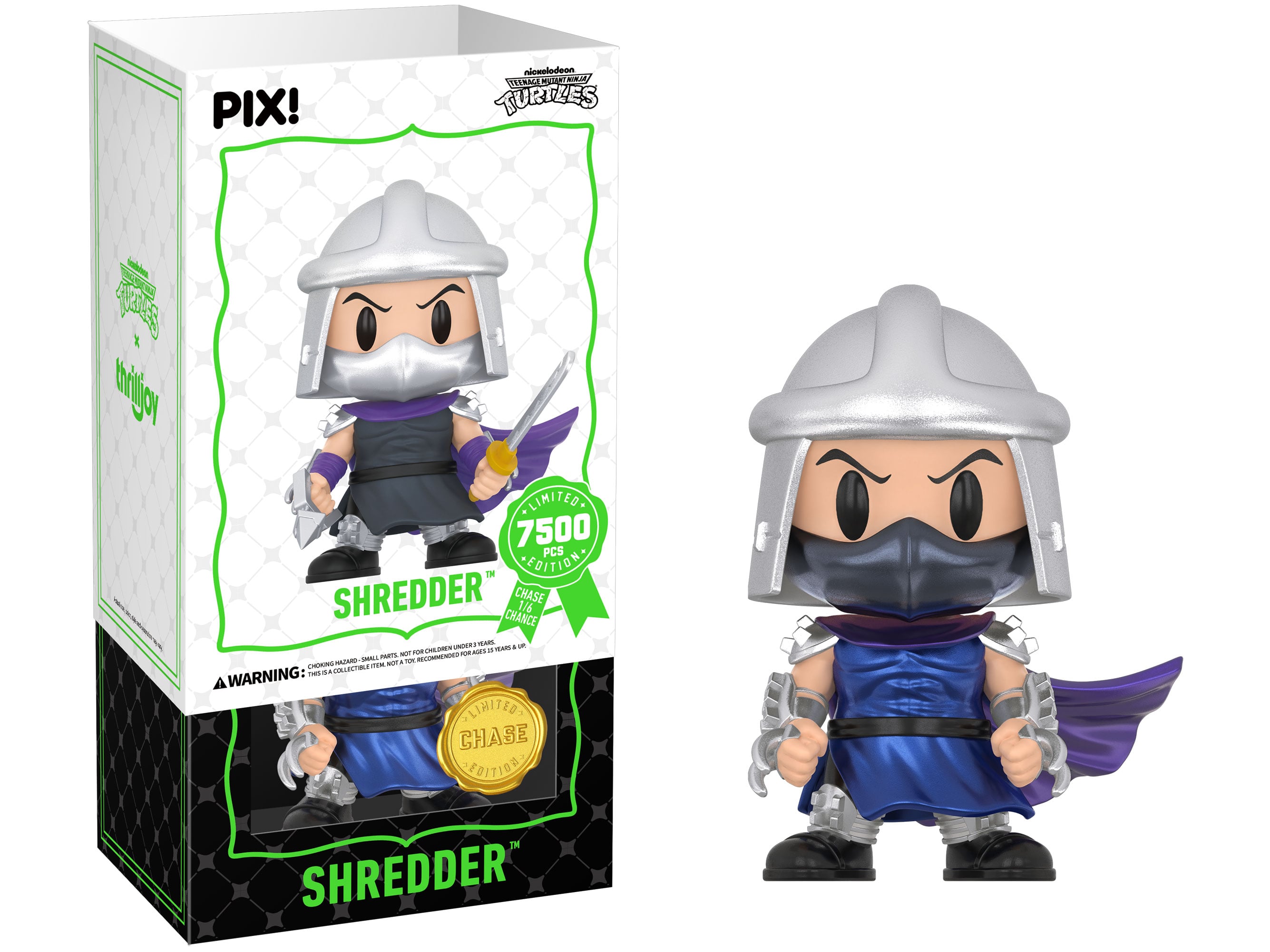 Teenage Mutant Ninja Turtles PIX! Shredder Limited Edition Figure