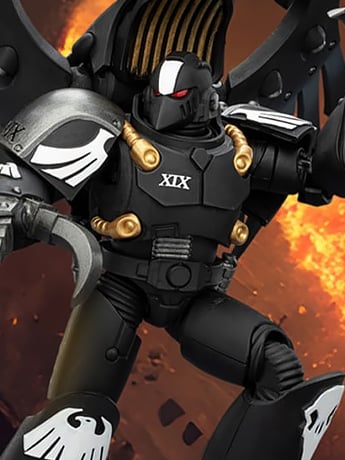 Warhammer: The Horus Heresy Raven Guard Dark Fury, Chooser of the Slain with Raven's Talon Claws 1/18 Scale Action Figure Gallery Image 2