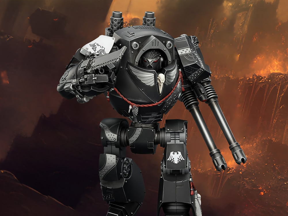 Warhammer: The Horus Heresy Raven Guard Contemptor Dreadnought 1/18 Scale Action Figure Gallery Image 1