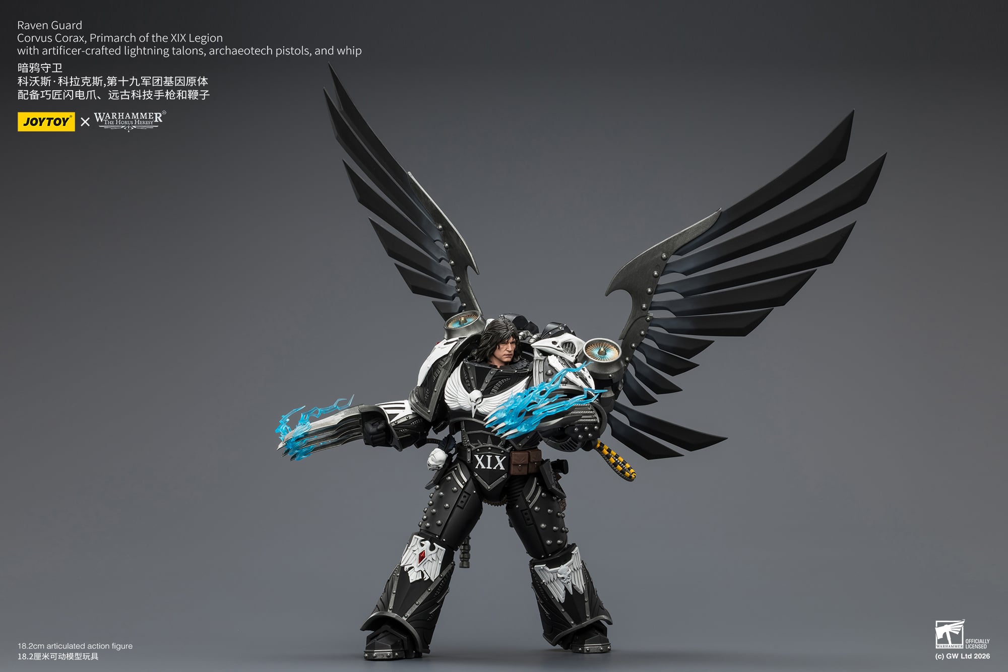 Warhammer: The Horus Heresy Raven Guard Corvus Corax, Primarch of