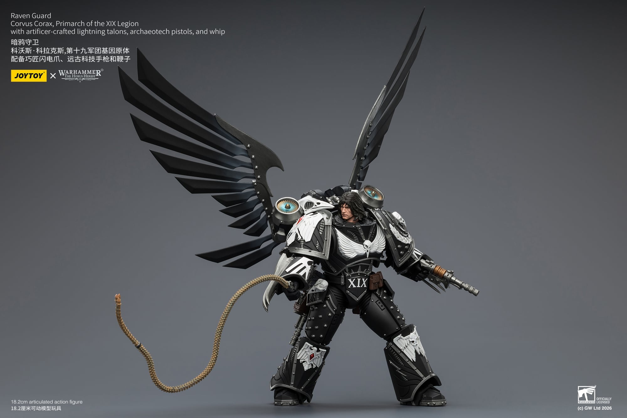 Warhammer: The Horus Heresy Raven Guard Corvus Corax, Primarch of