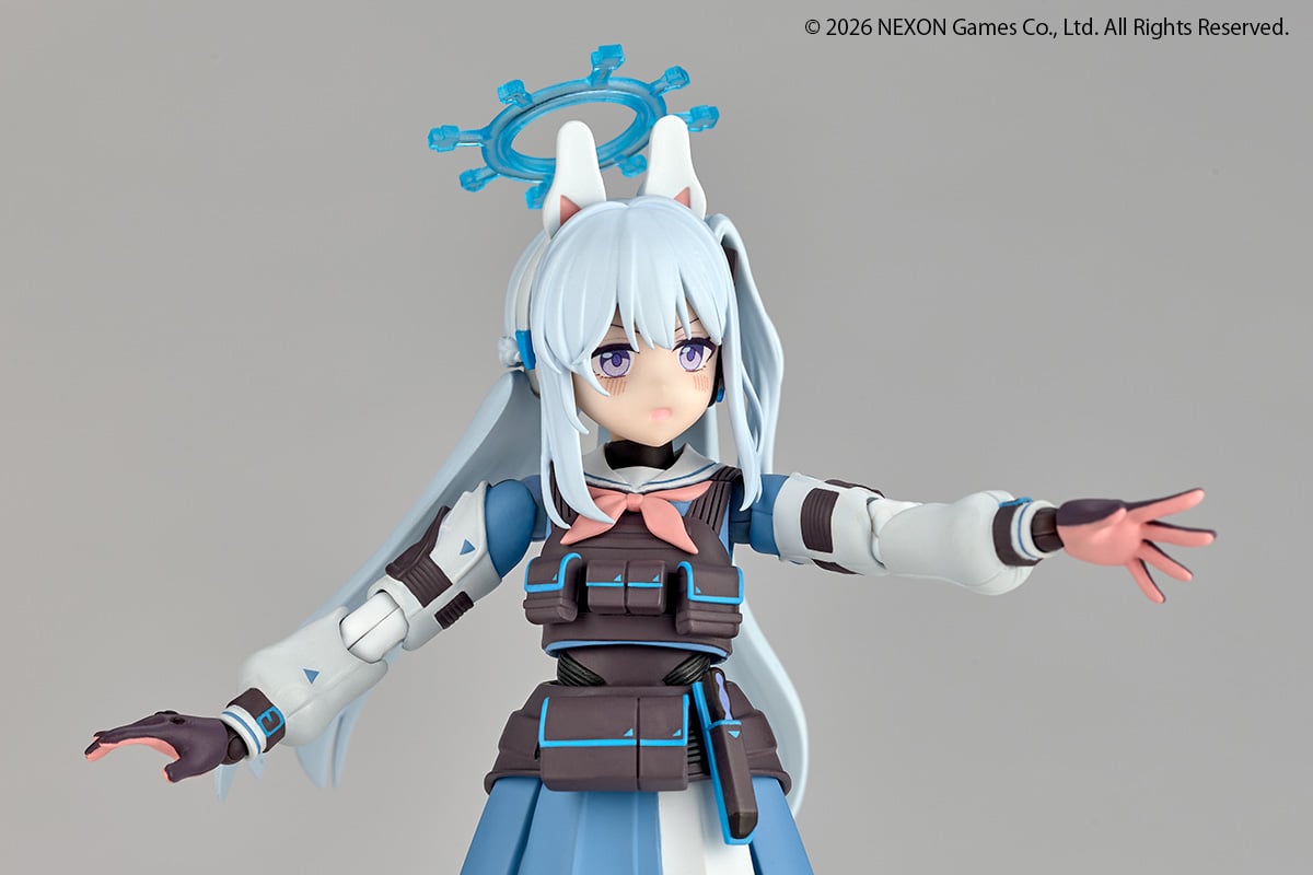 Blue Archive Revoltech NR130 Miyako Action Figure Gallery Image 12