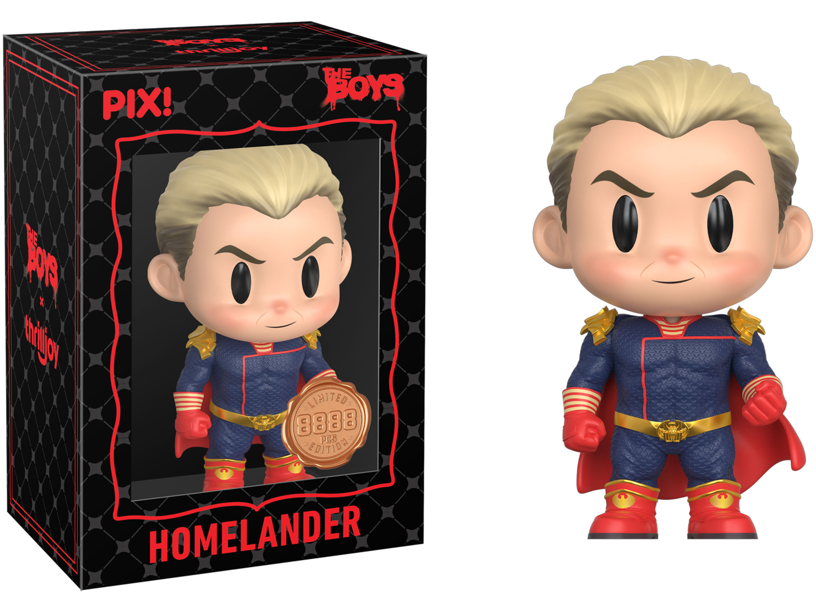 The Boys PIX! Homelander Limited Edition Figure Gallery Image 4