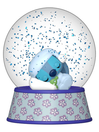 Lilo & Stitch Pop! Sleeping Stitch Mini Glitter Globe Gallery Image 2