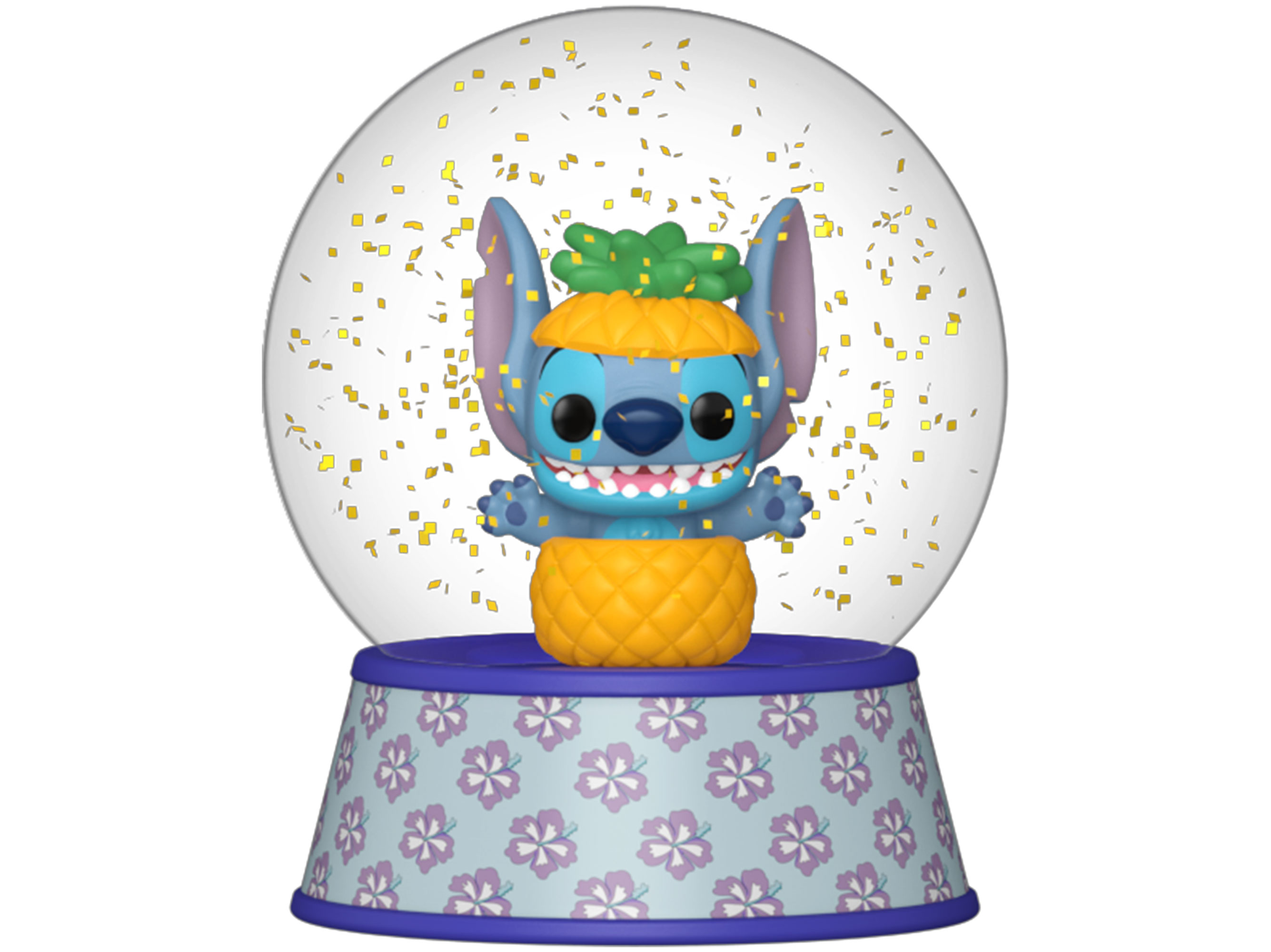 Lilo & Stitch Pop! Stitch in Pineapple Mini Glitter Globe Gallery Image 4