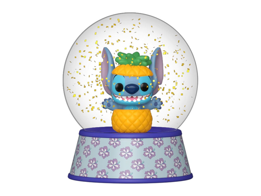 Lilo & Stitch Pop! Stitch in Pineapple Mini Glitter Globe Gallery Image 1