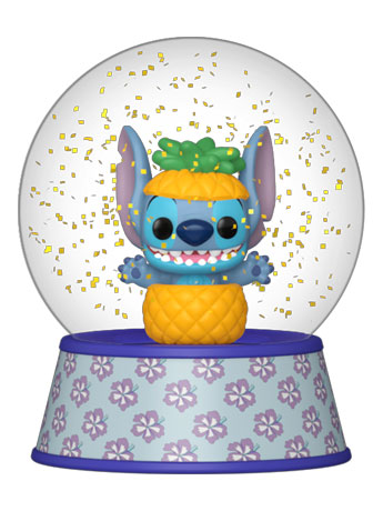 Lilo & Stitch Pop! Stitch in Pineapple Mini Glitter Globe Gallery Image 2